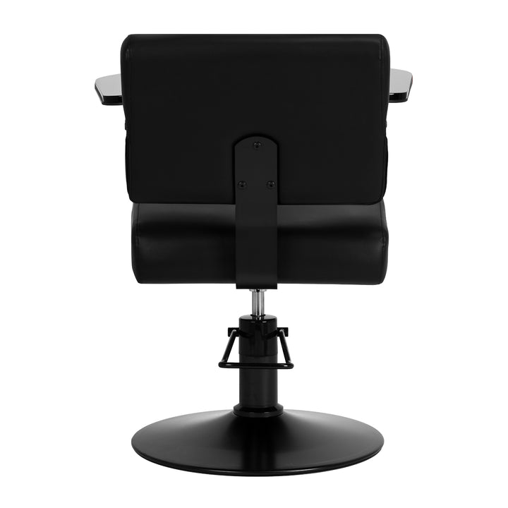 Frisörstol Hair System Jet Noir Svart - bild 4