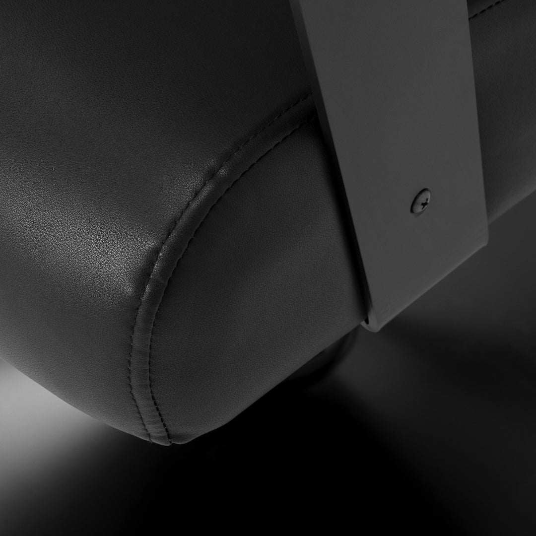 Frisörstol Hair System Jet Noir Svart - bild 6