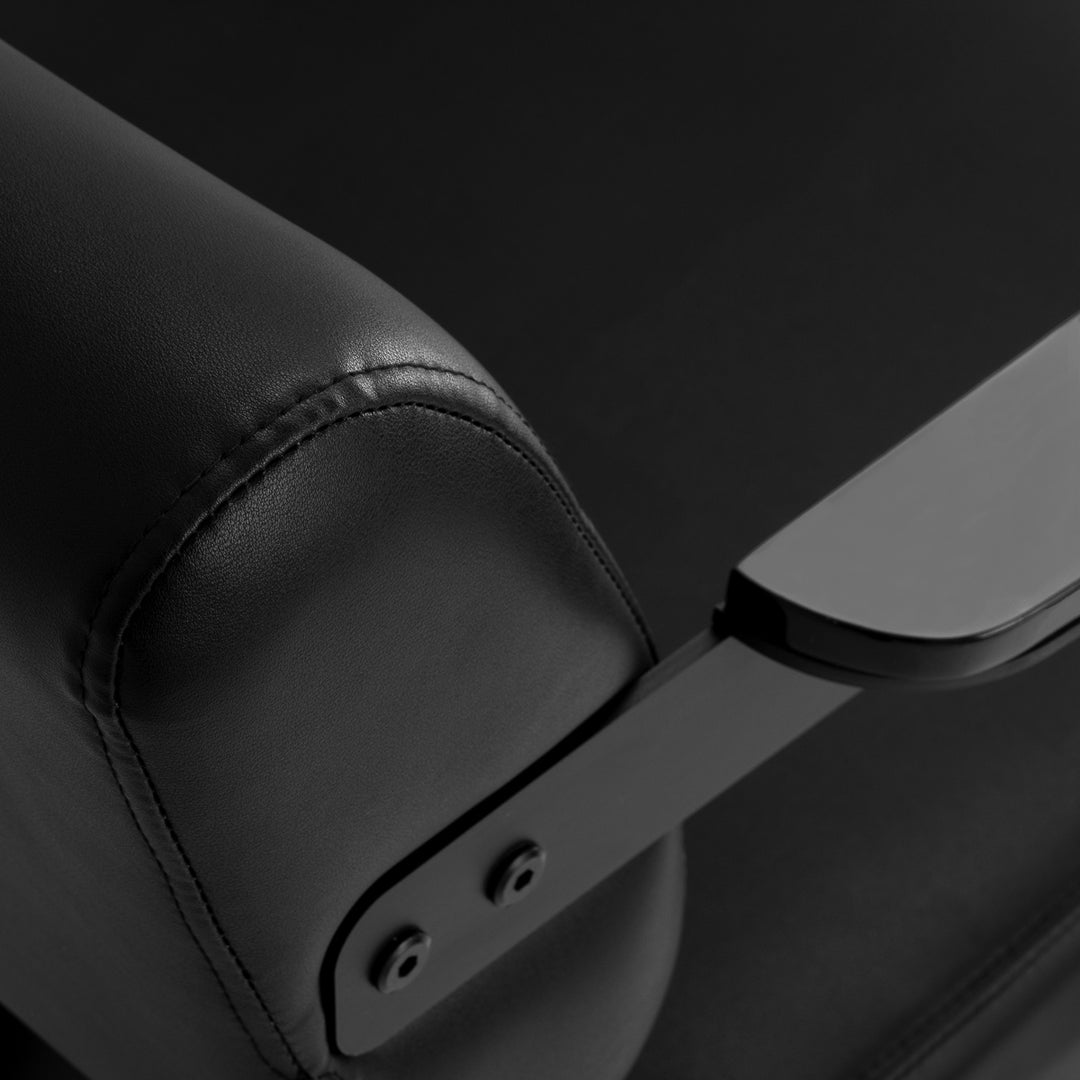 Frisörstol Hair System Jet Noir Svart - bild 7