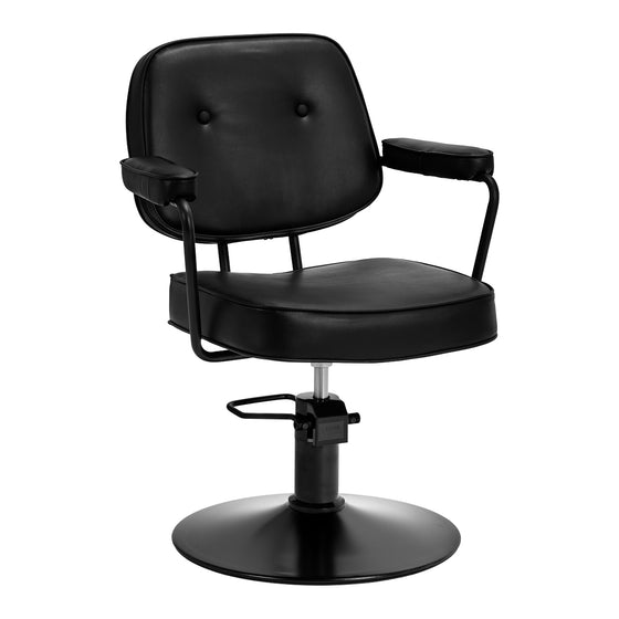 Frisörstol Hair System Tru Noir Svart