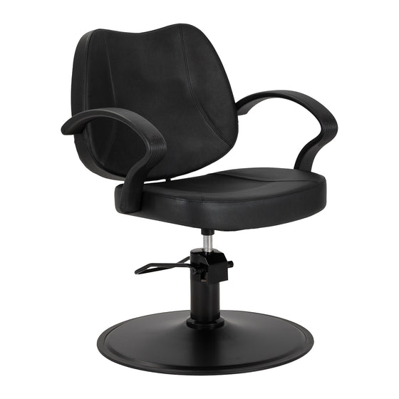 Frisörstol Hair System S20 Svart