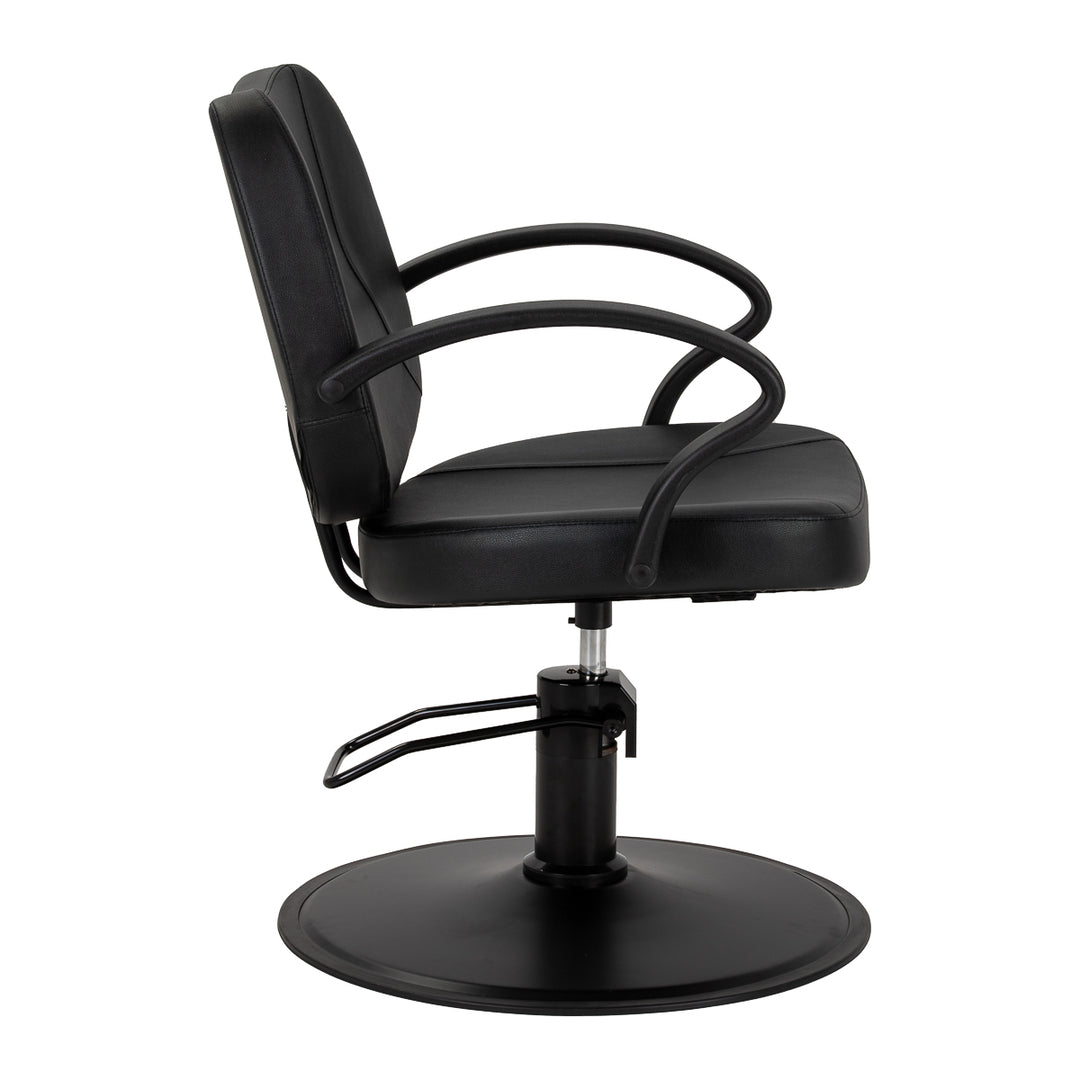Frisörstol Hair System S20 Svart - bild 4