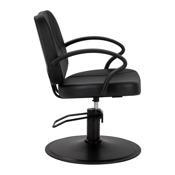 Frisörstol Hair System S20 Svart - bild 4