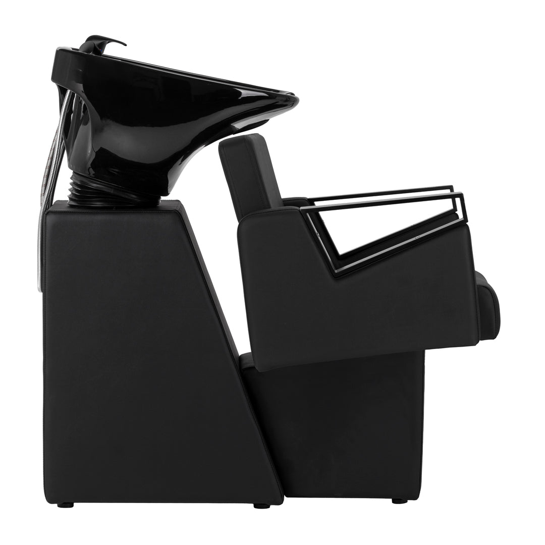 Schamponeringsstol Hair System Duplex Noir Svart - bild 4