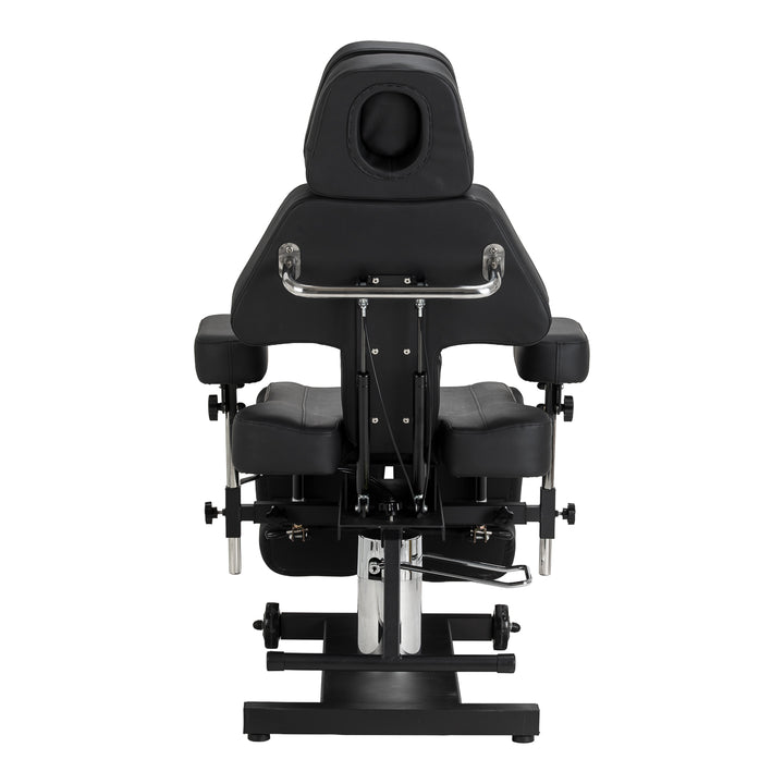Tattoostoel Hydraulisch Pro Ink 605 Zwart - afbeelding 7