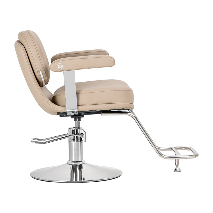Frisörstol Omega Astra Beige - bild 2