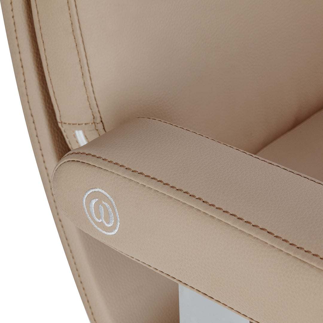 Frisörstol Omega Astra Beige - bild 5