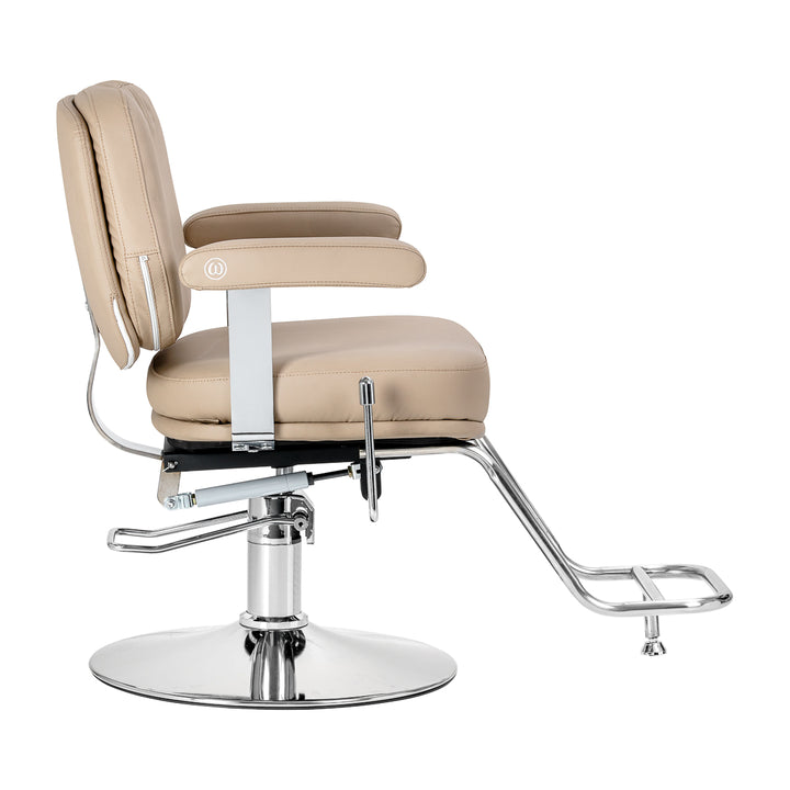 Frisörstol Omega Astra Plus Beige - bild 2