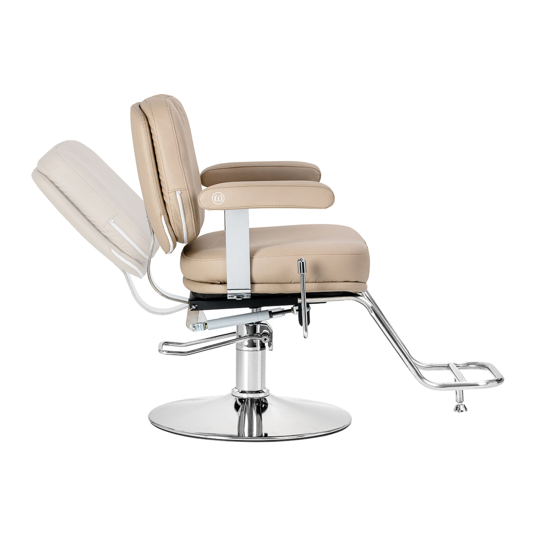 Frisörstol Omega Astra Plus Beige - bild 3
