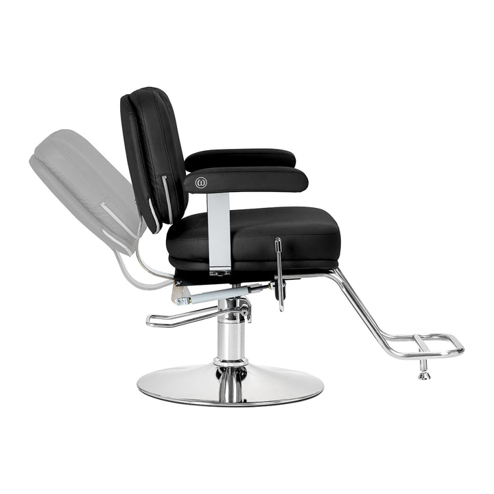 Frisörstol Omega Astra Plus Svart - bild 3