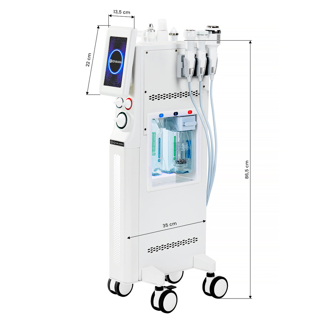 Hydrodermabrasie Apparaat 6-in-1 Giovanni Ashe Super Bubble Wit - afbeelding 11