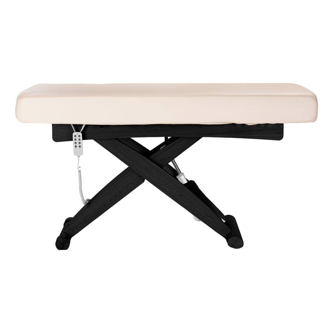 Massagebänk elektrisk Sillon Siesta Crème-Svart - bild 6