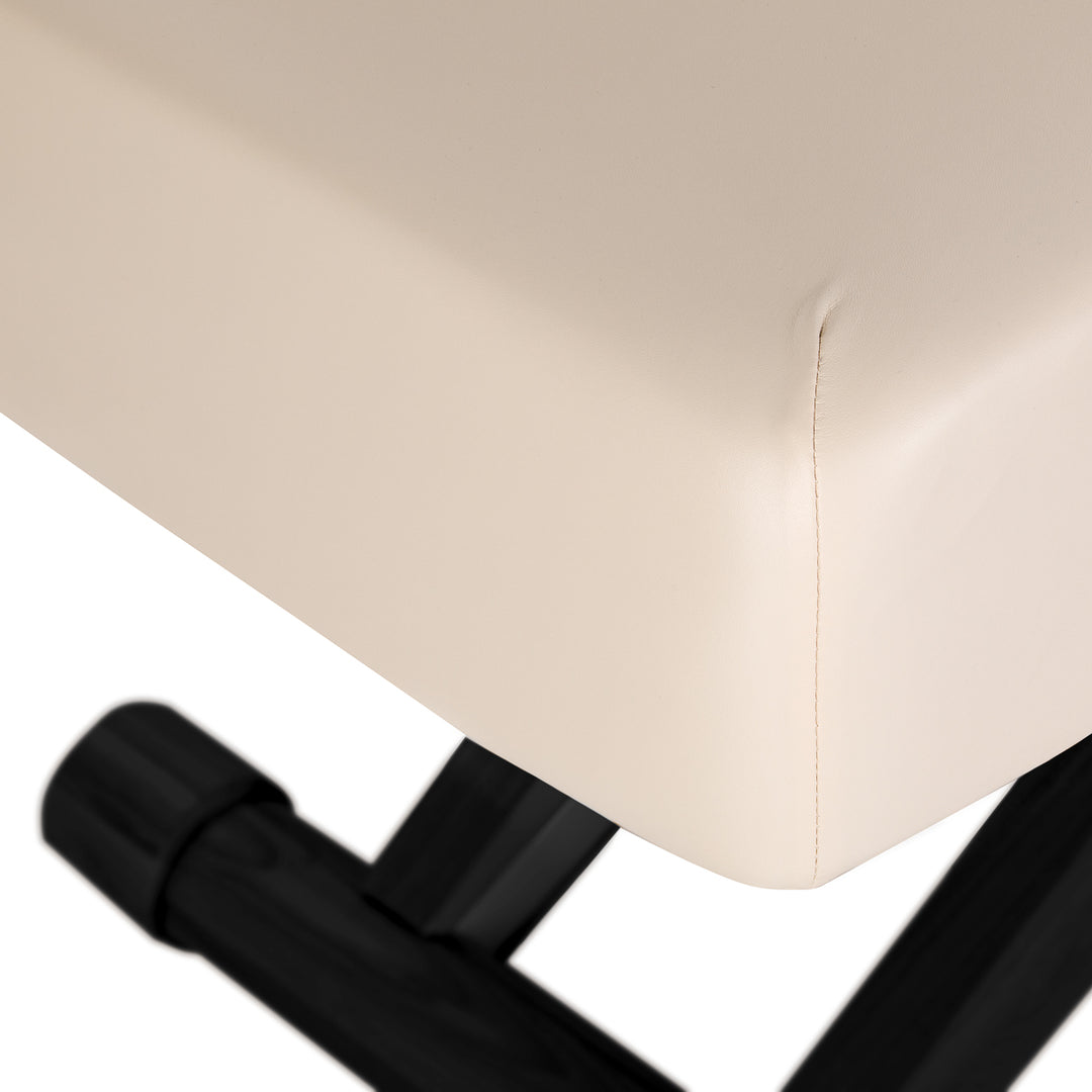 Massagebänk elektrisk Sillon Siesta Crème-Svart - bild 15