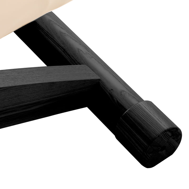 Massagebänk elektrisk Sillon Siesta Crème-Svart - bild 19