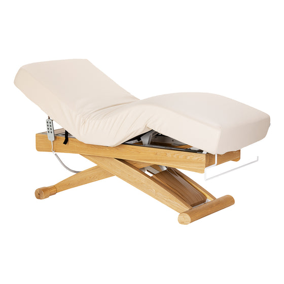 Massagebänk elektrisk Sillon Siesta Crème-Ljusbrun
