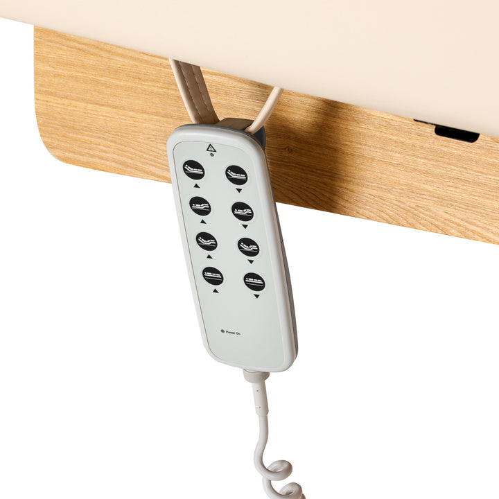 Massagebänk elektrisk Sillon Siesta Crème-Ljusbrun - bild 7