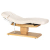 Massagebänk elektrisk Sillon Relax Crème-Ljusbrun