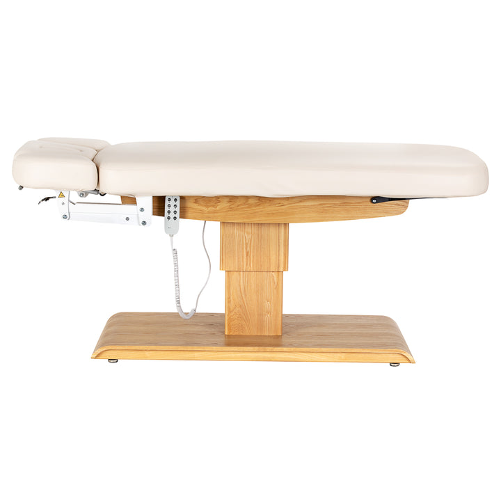 Massagebänk elektrisk Sillon Relax Crème-Ljusbrun - bild 6