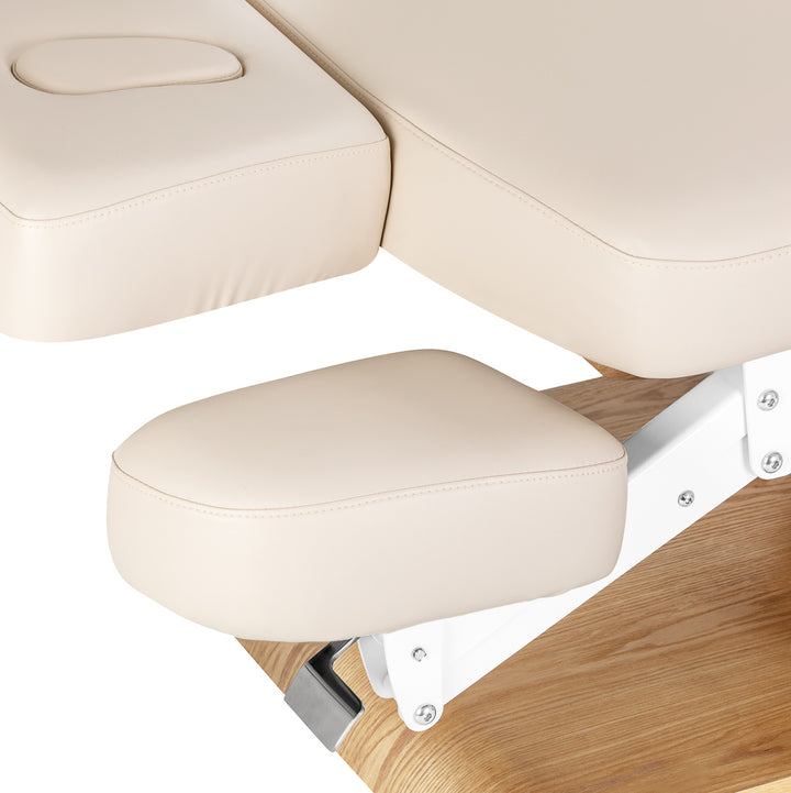 Massagebänk elektrisk Sillon Relax Crème-Ljusbrun - bild 8
