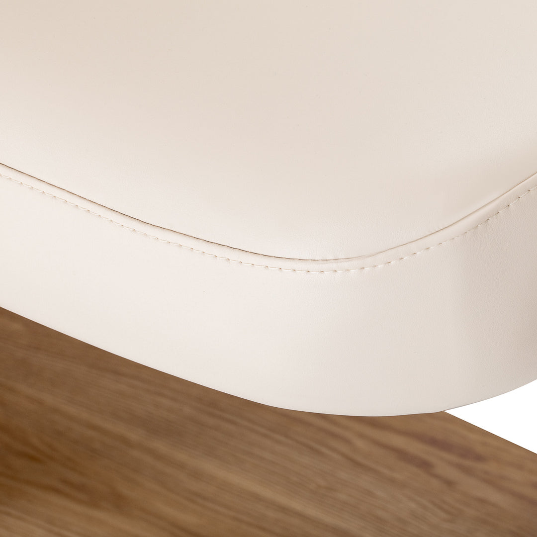Massagebänk elektrisk Sillon Relax Crème-Ljusbrun - bild 10