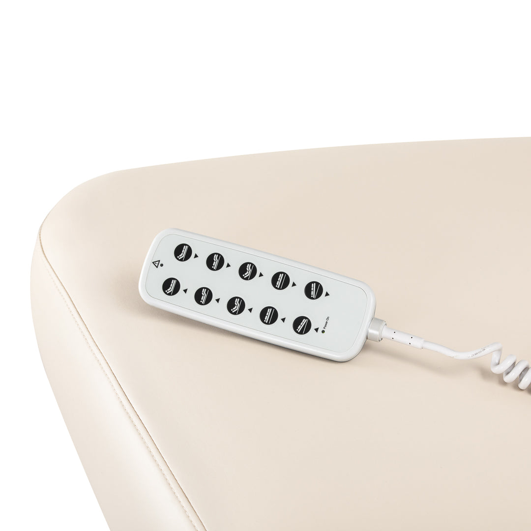 Massagebänk elektrisk Sillon Comfort Crème-Ljusbrun - bild 15