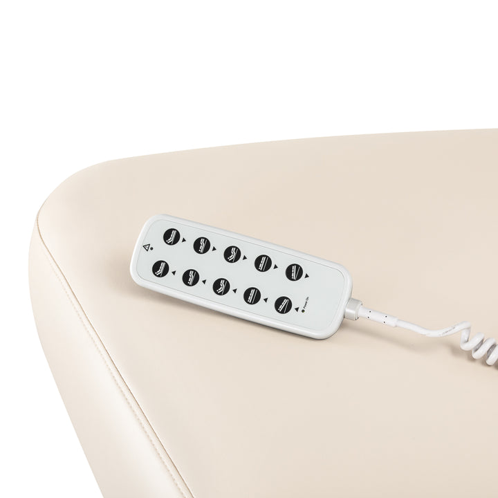 Massagebänk elektrisk Sillon Comfort Crème-Ljusbrun - bild 15