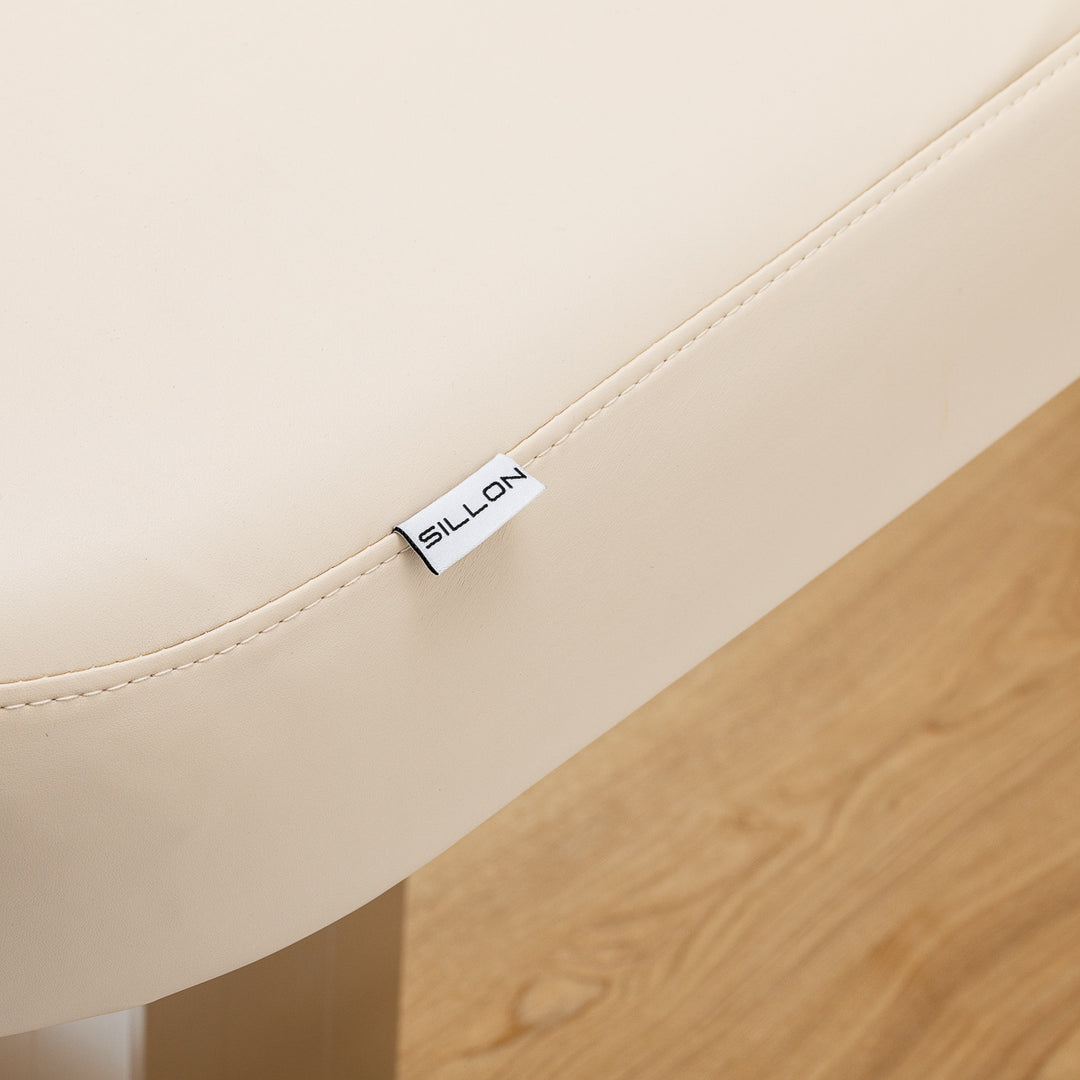 Massagebänk elektrisk Sillon Comfort Crème-Ljusbrun - bild 16