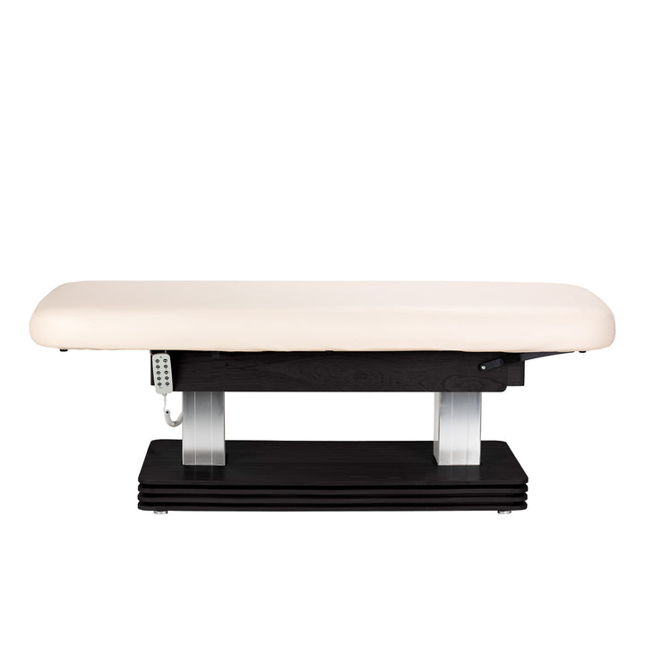 Massagebänk elektrisk Sillon Comfort Crème-Svart - bild 5