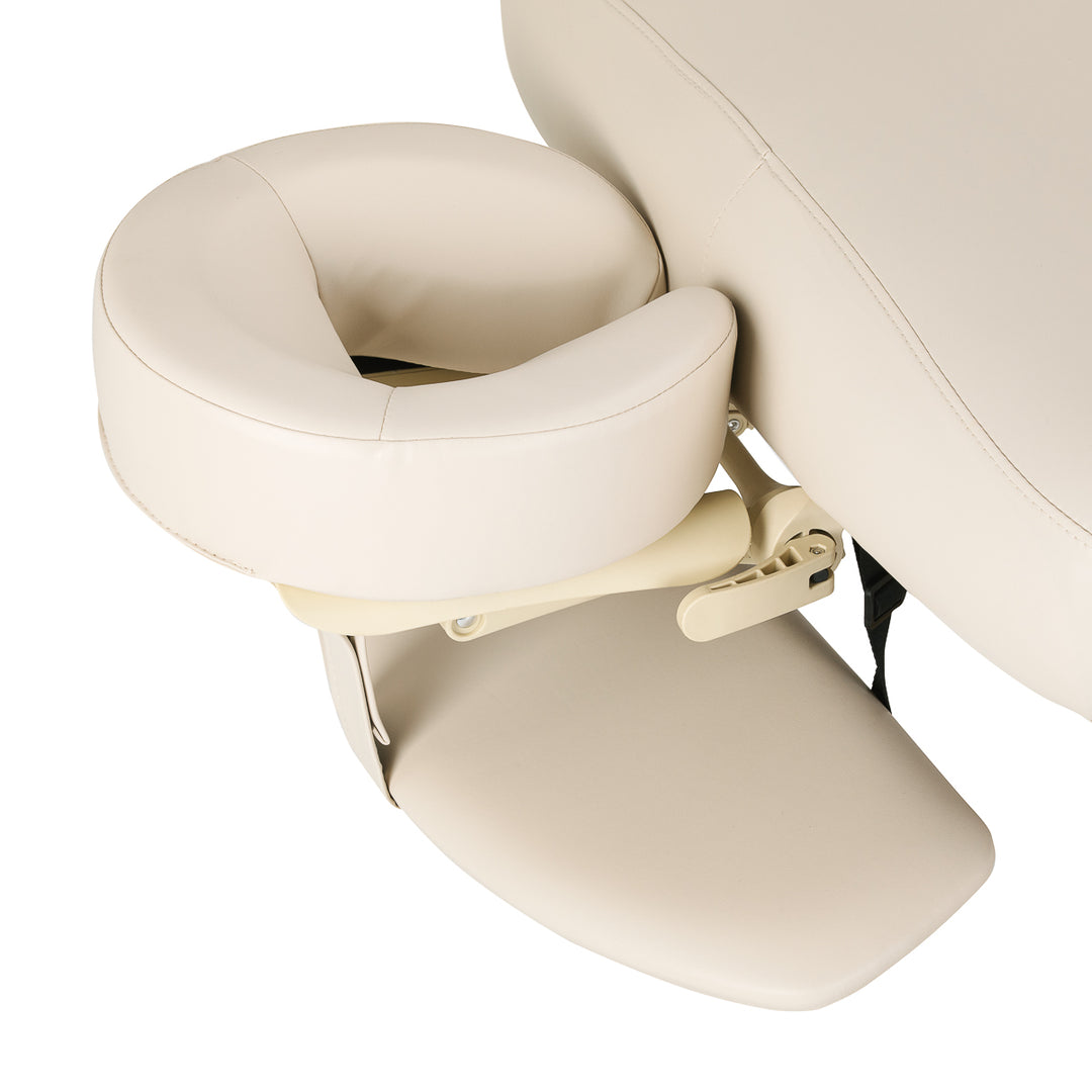 Massagebänk elektrisk Sillon Comfort Crème-Svart - bild 8