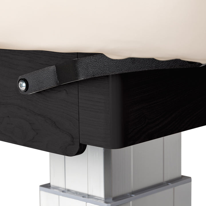 Massagebänk elektrisk Sillon Comfort Crème-Svart - bild 10