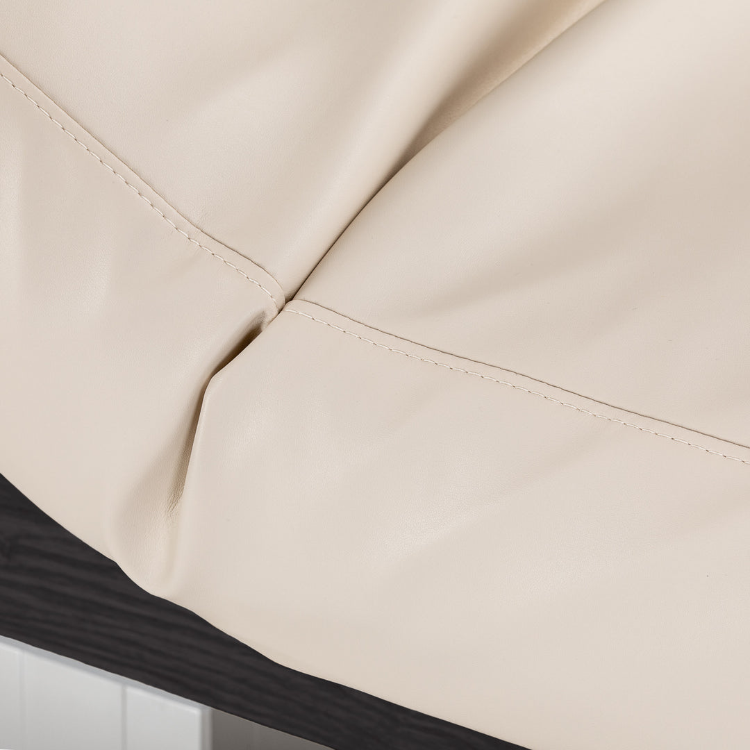 Massagebänk elektrisk Sillon Comfort Crème-Svart - bild 15