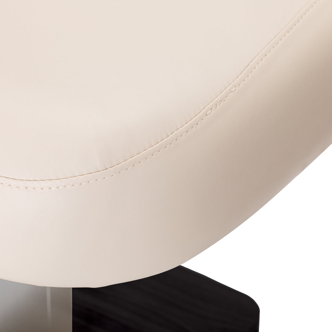 Massagebänk elektrisk Sillon Comfort Crème-Svart - bild 16