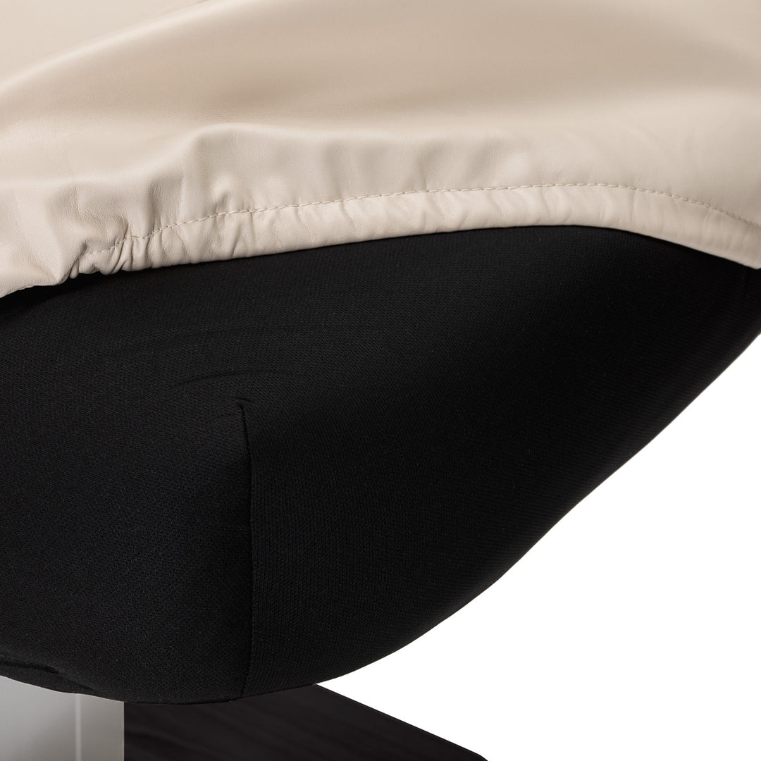 Massagebänk elektrisk Sillon Comfort Crème-Svart - bild 17