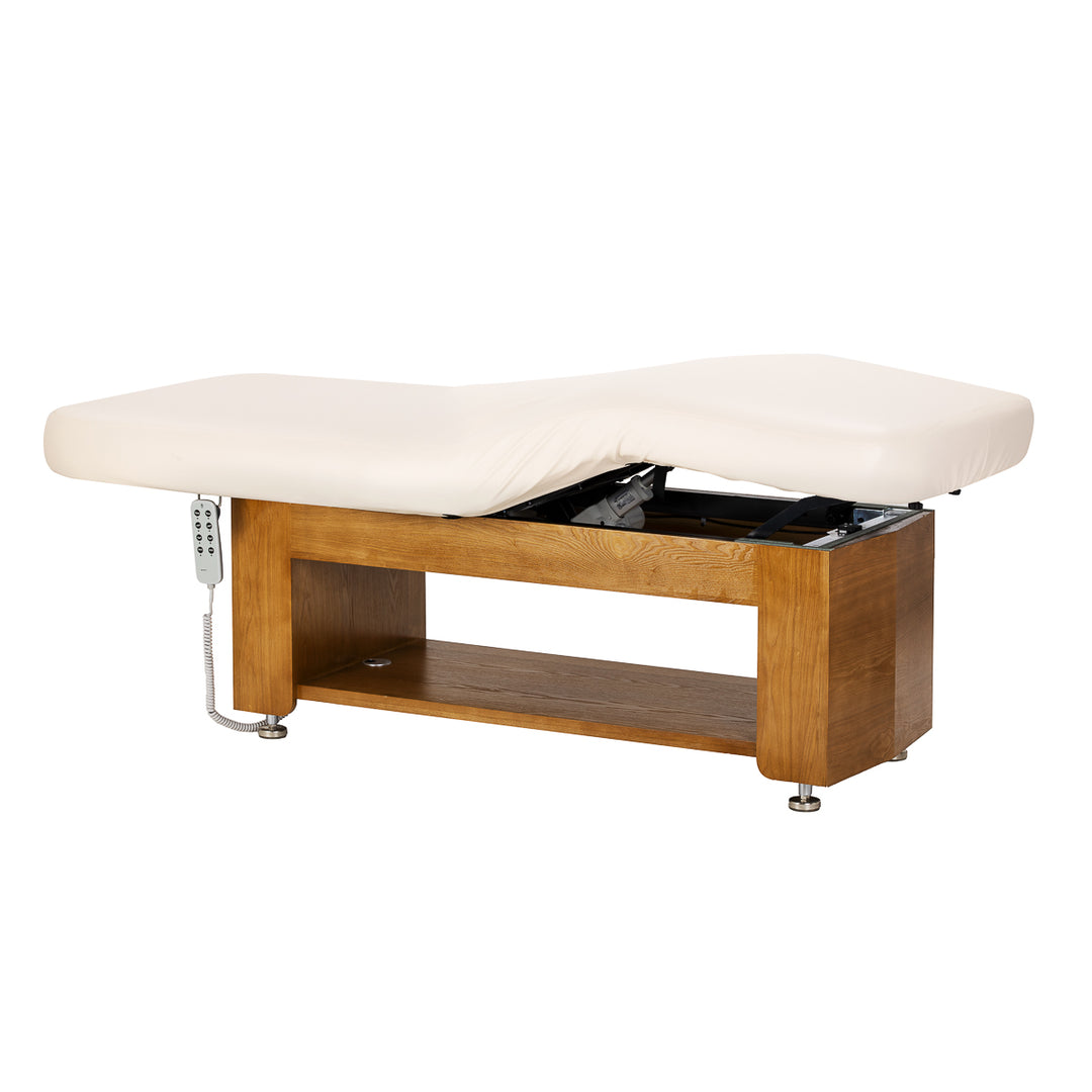 Massagebänk elektrisk Sillon Leisure Crème - bild 3