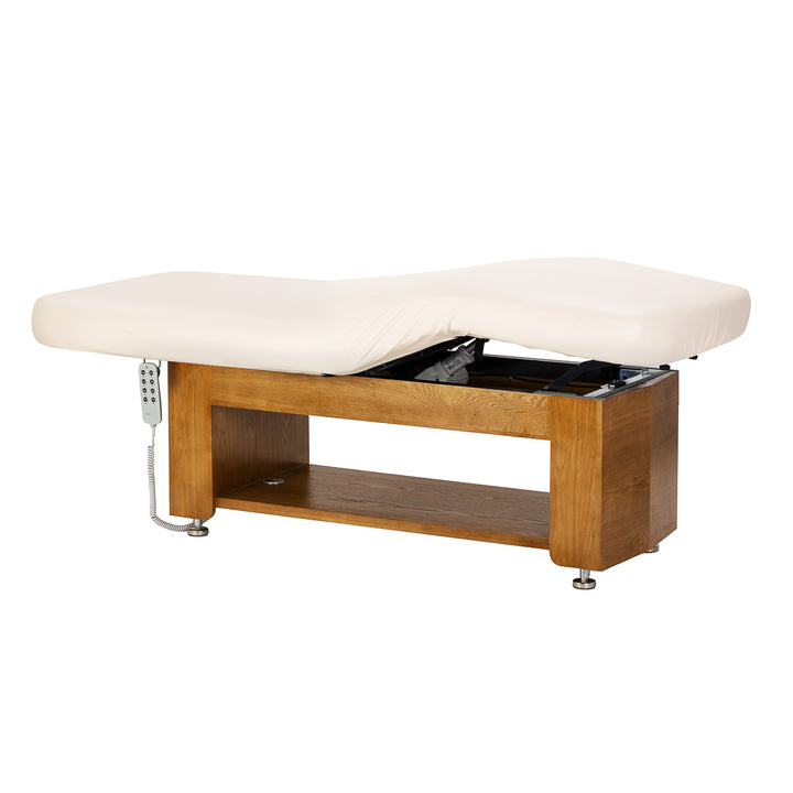 Massagebänk elektrisk Sillon Leisure Crème - bild 3