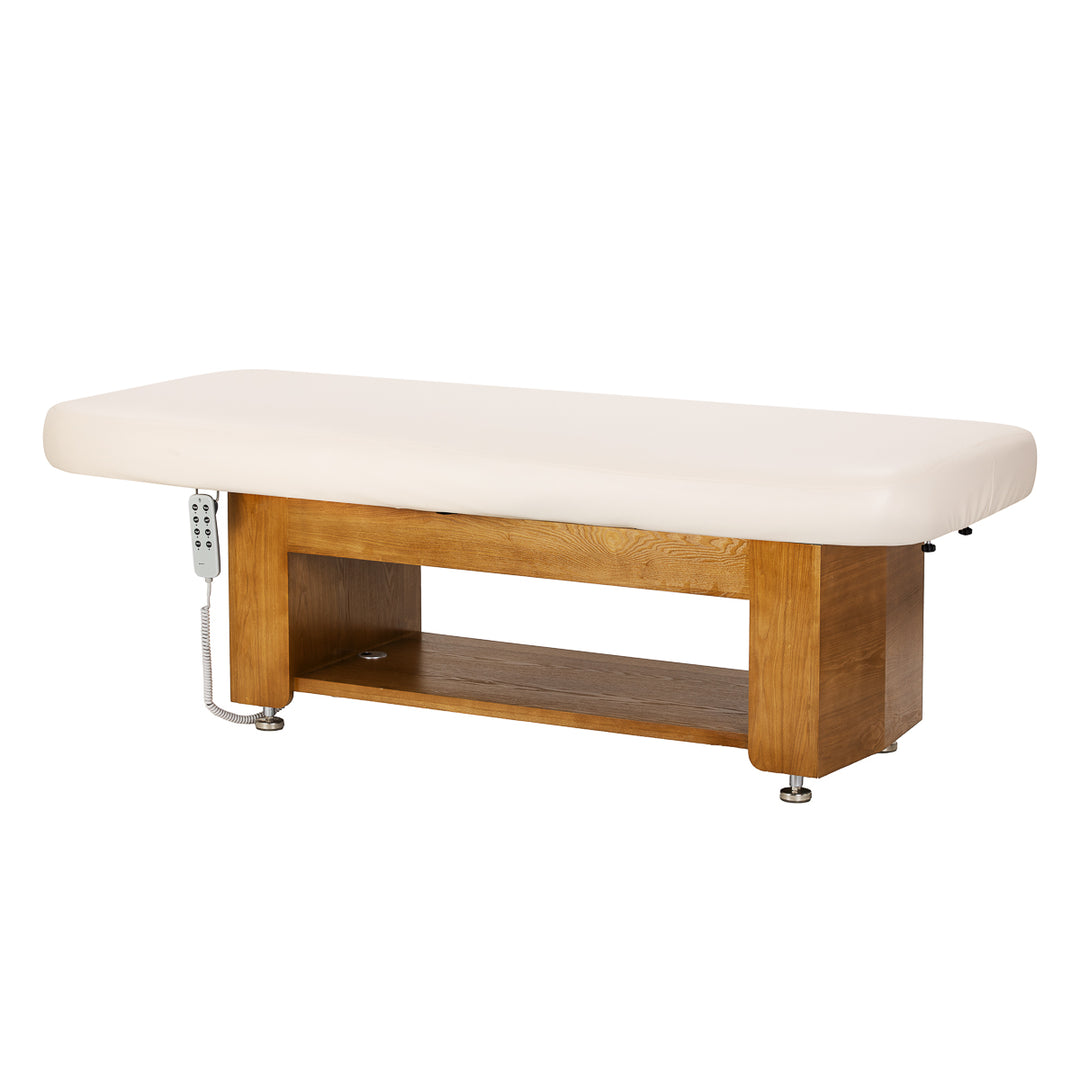 Massagebänk elektrisk Sillon Leisure Crème - bild 4