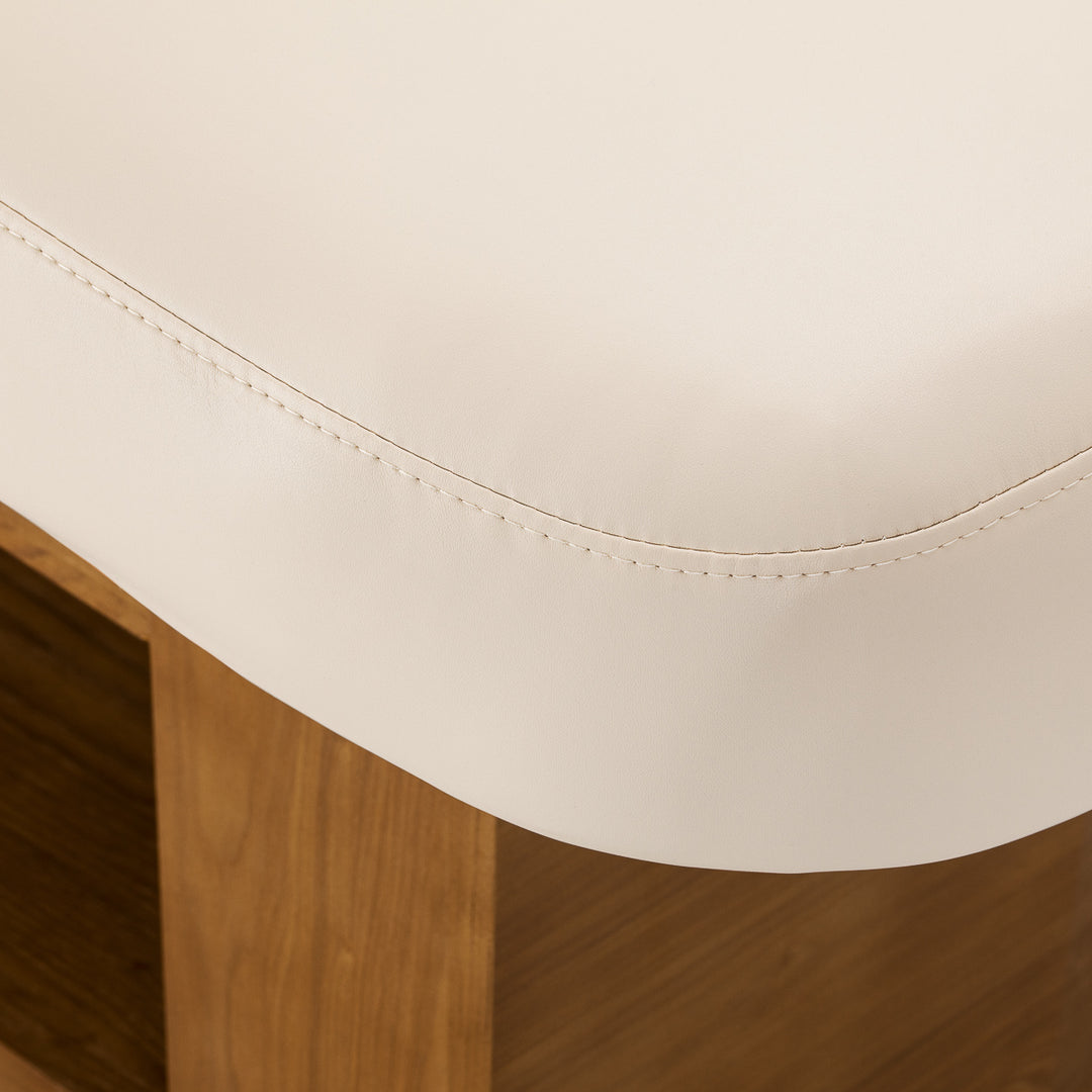 Massagebänk elektrisk Sillon Leisure Crème - bild 12