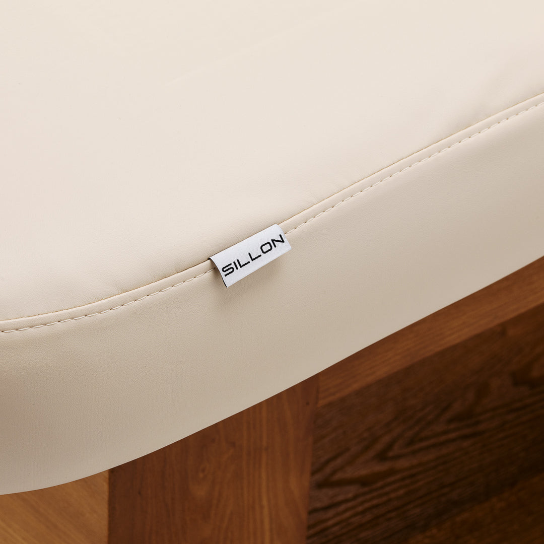 Massagebänk elektrisk Sillon Leisure Crème - bild 15