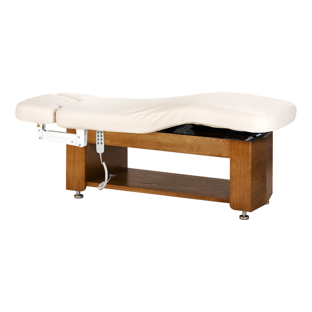 Massagebänk elektrisk Sillon Leisure Premium Crème - bild 3