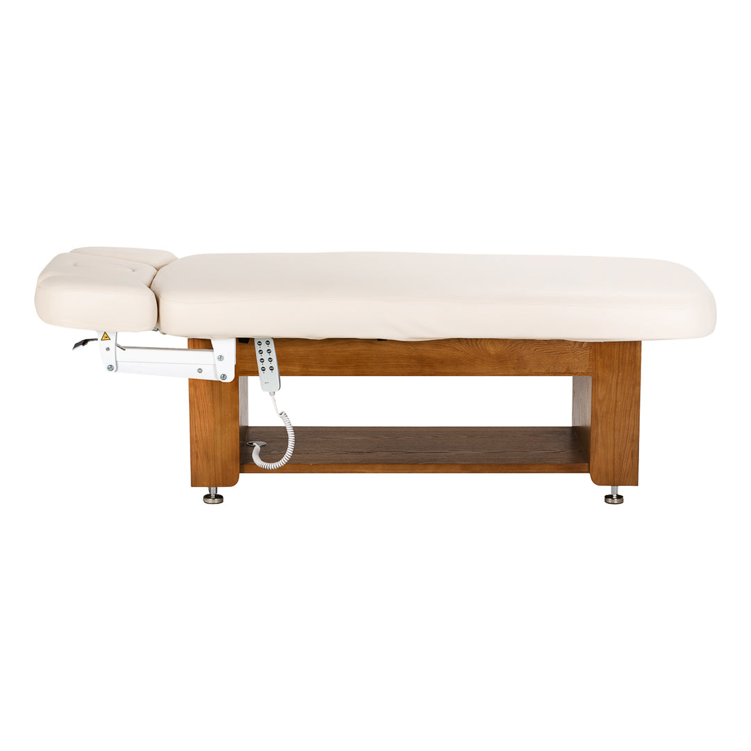 Massagebänk elektrisk Sillon Leisure Premium Crème - bild 5