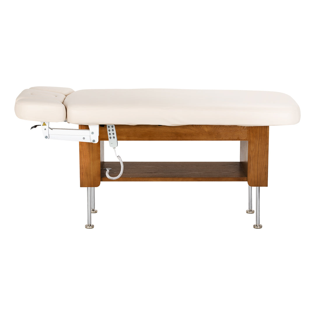 Massagebänk elektrisk Sillon Leisure Premium Crème - bild 6