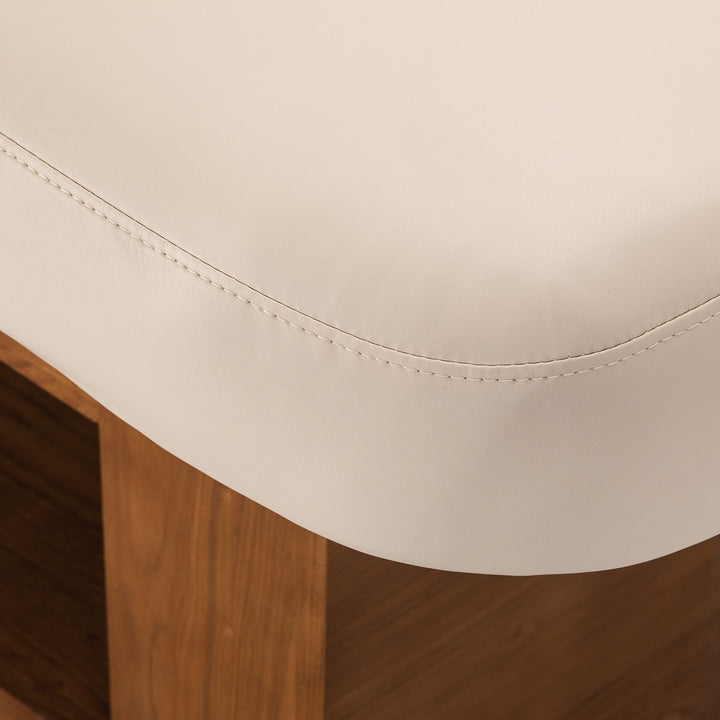 Massagebänk elektrisk Sillon Leisure Premium Crème - bild 12