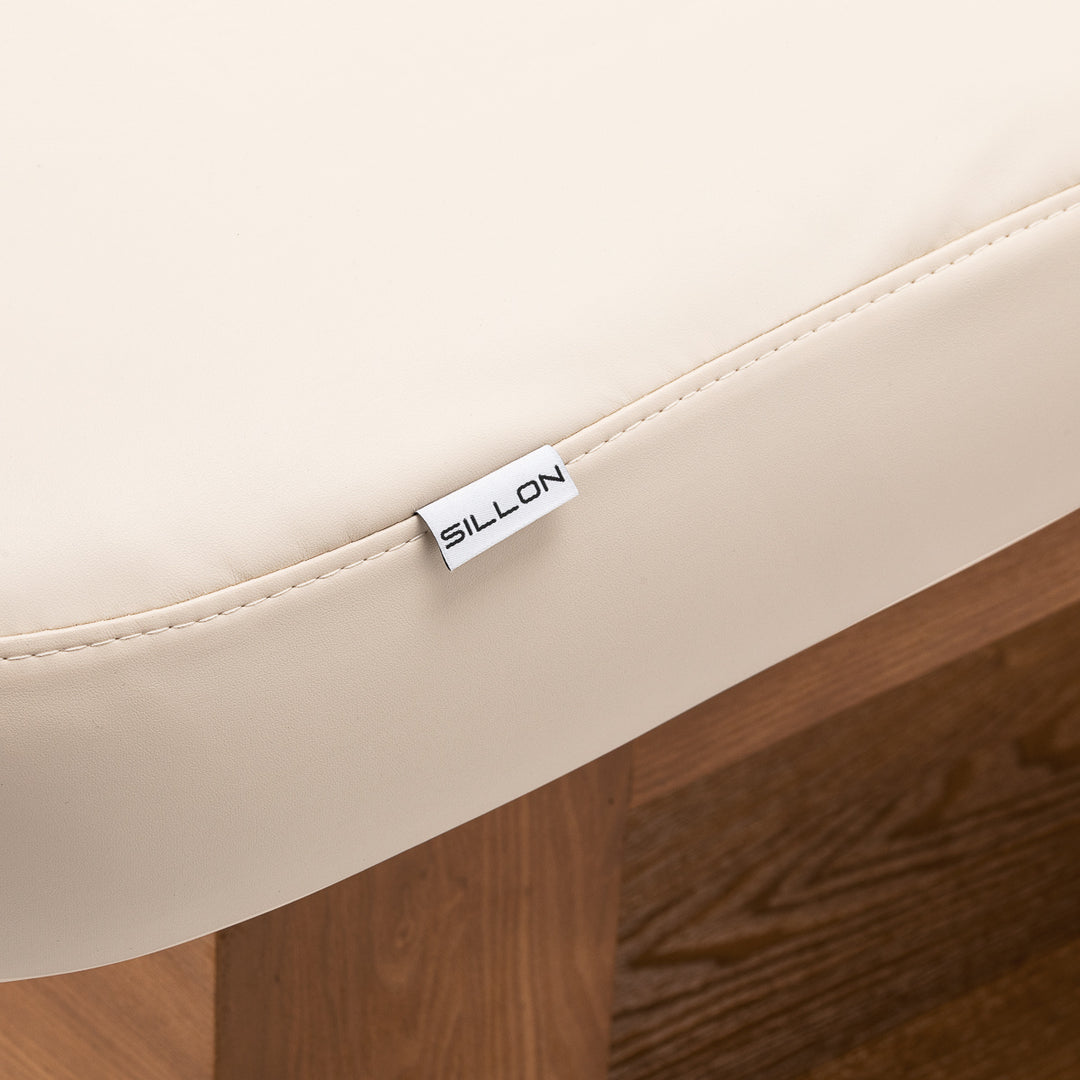 Massagebänk elektrisk Sillon Leisure Premium Crème - bild 16