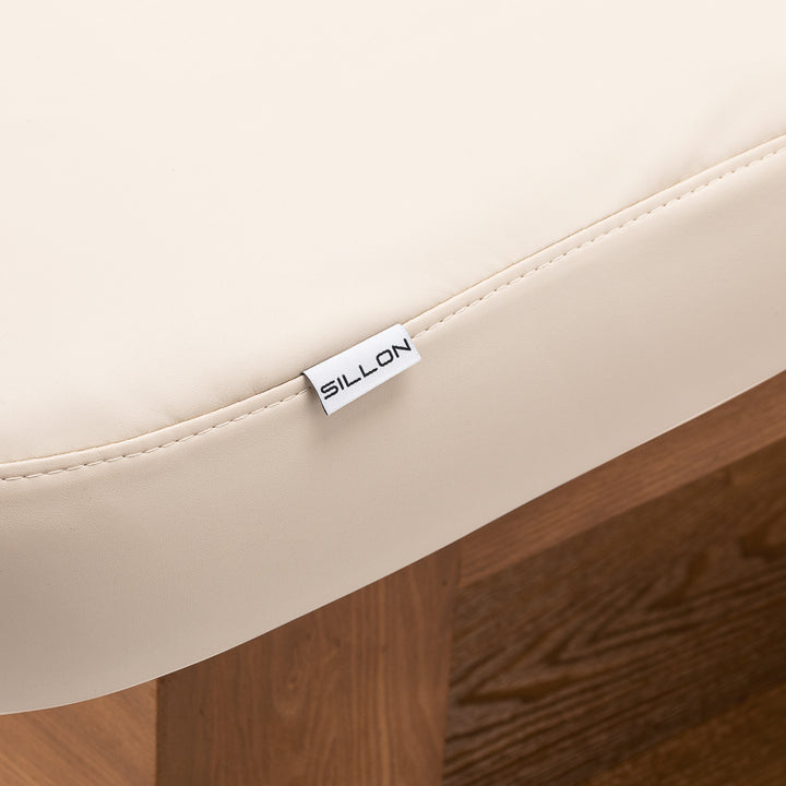 Massagebänk elektrisk Sillon Leisure Premium Crème - bild 16