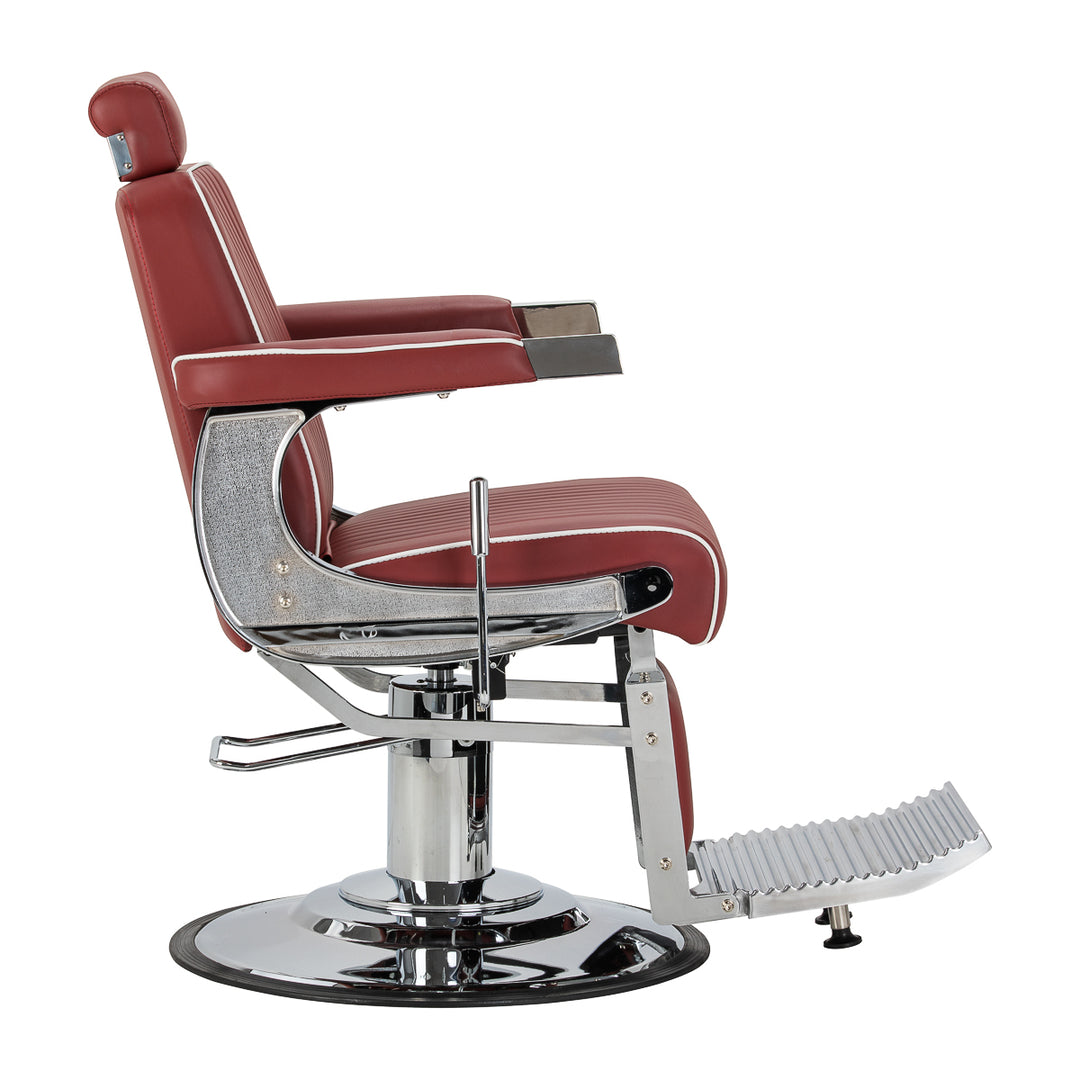 Barberstol Gabbiano Visionerio Rood - bild 2