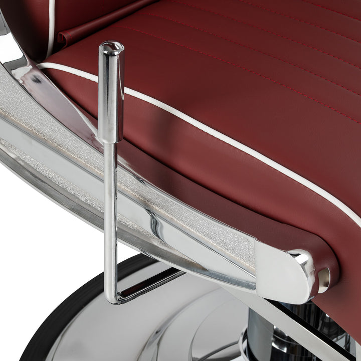 Barberstol Gabbiano Visionerio Rood - bild 8