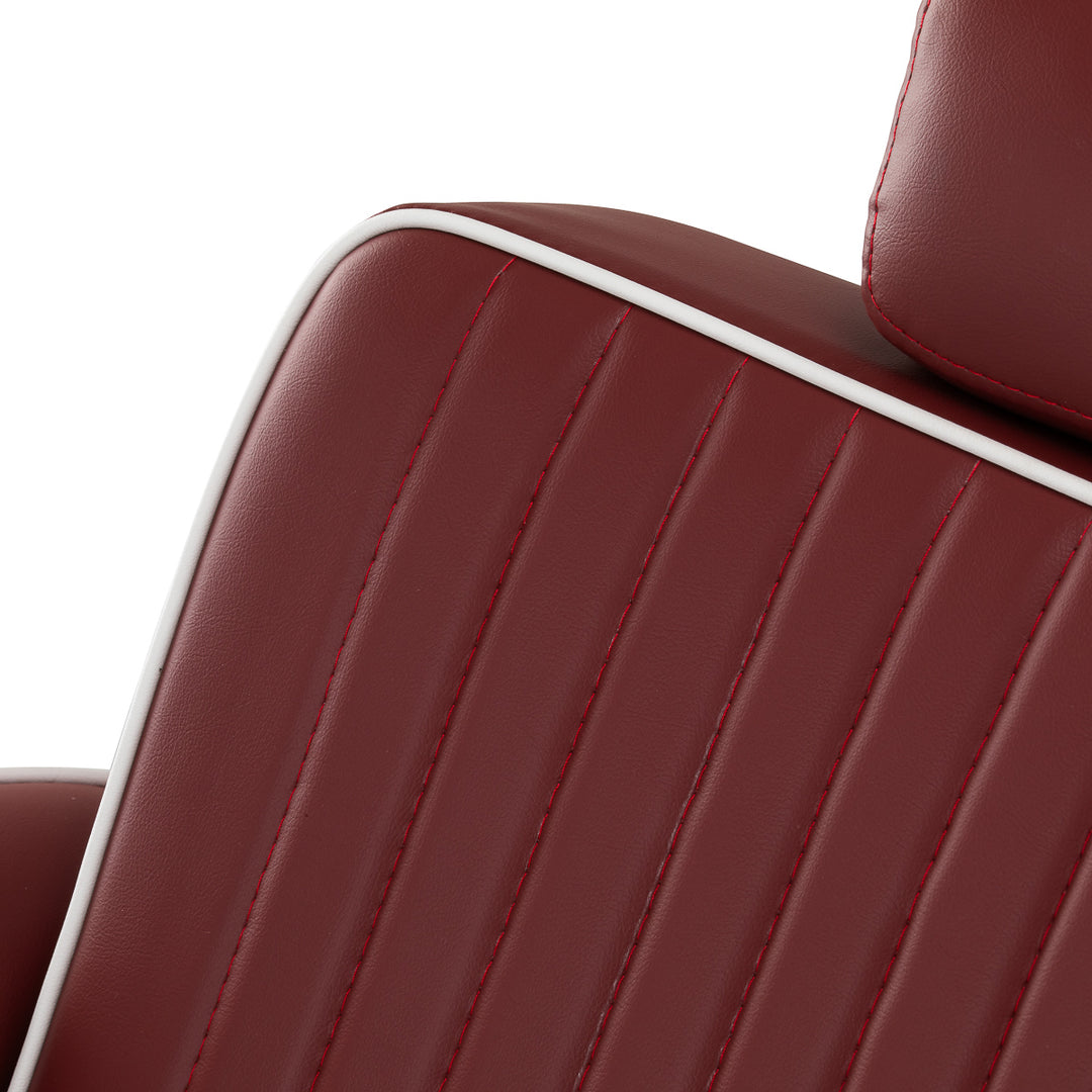 Barberstol Gabbiano Visionerio Rood - bild 13