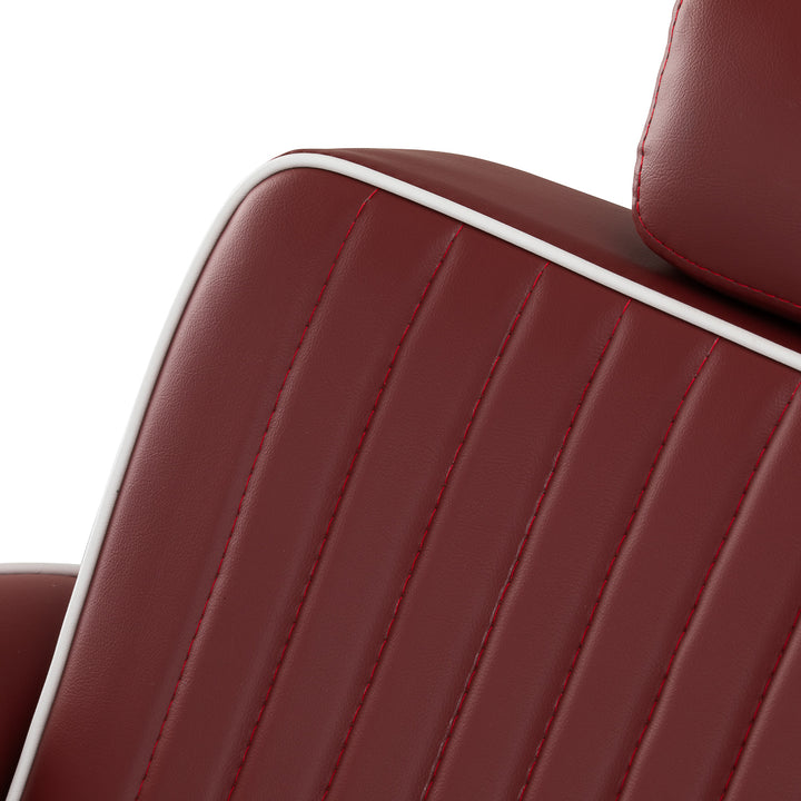 Barberstol Gabbiano Visionerio Rood - bild 13