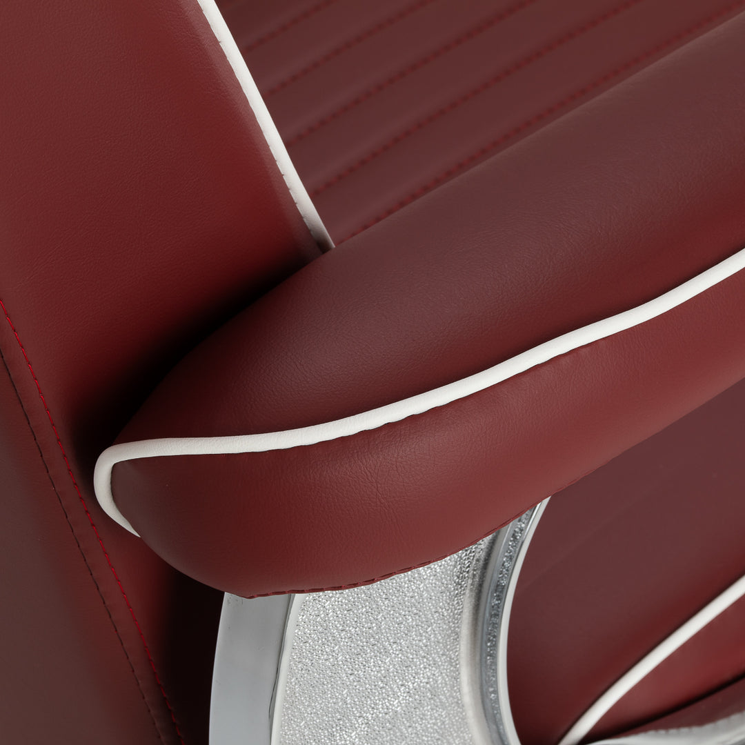 Barberstol Gabbiano Visionerio Rood - bild 15