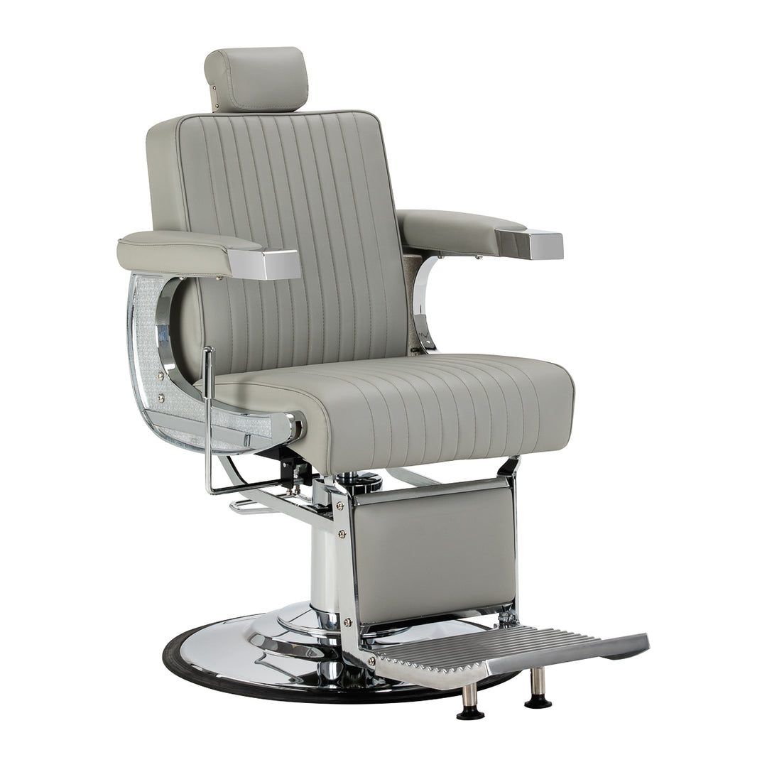 Barberstol Gabbiano Visionerio Grå